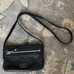 Fossil Black Crossbody Bag